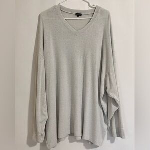 Bleusalt SPARKLE Women’s oversized V neck Top Tunic Shirt